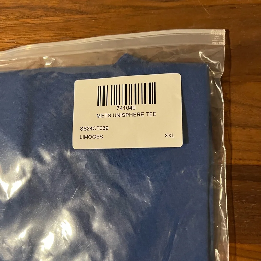 Aime Leon Dore ALD / New York Mets Unisphere Short-Sleeve Tee “Limoges” Size XXL - Picture 6 of 10